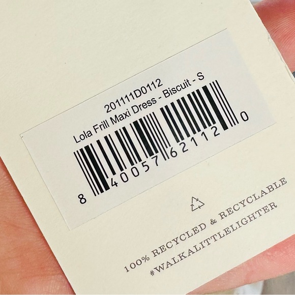 NEW! Spell & the Gypsy Collective Biscuit Lola Frill Maxi Dress - Picture 17 of 17